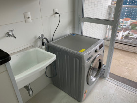 Apartamento com 1 Quarto para Alugar, 50 m² em Embaré - Santos