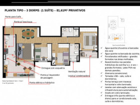 Apartamento com 2 Quartos à Venda, 61 m² em Jardim Caravelas - São Paulo