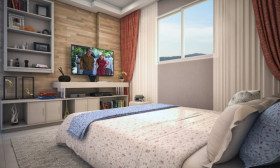 Apartamento com 2 Quartos à Venda, 60 m² em Caiçara - Praia Grande