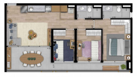 Apartamento com 2 Quartos à Venda, 62 m² em Sumarezinho - São Paulo
