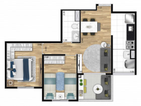 Apartamento com 3 Quartos à Venda, 66 m² em Tatuapé - São Paulo