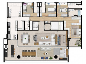 Apartamento com 4 Quartos à Venda, 271 m² em Sumarezinho - São Paulo