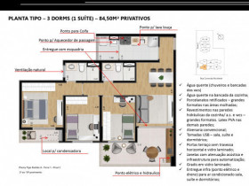 Apartamento com 2 Quartos à Venda, 61 m² em Jardim Caravelas - São Paulo