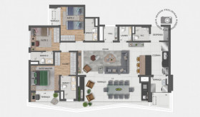 Apartamento com 3 Quartos à Venda, 144 m² em Paraíso - São Paulo