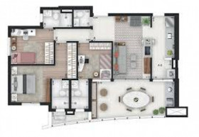 Apartamento com 3 Quartos à Venda, 75 m² em Vila Osasco - Osasco