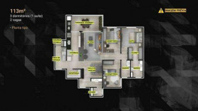Apartamento com 3 Quartos à Venda, 113 m² em Vila Virgínia - Jundiaí