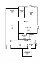 Apartamento com 2 Quartos à Venda, 71 m² em Ipiranga - São Paulo