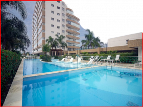 Apartamento com 3 Quartos para Alugar, 97 m² em Centro - Bertioga