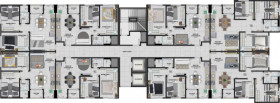 Apartamento com 2 Quartos à Venda, 53 m² em Santa Augusta - Criciúma