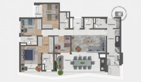 Apartamento com 3 Quartos à Venda, 144 m² em Paraíso - São Paulo