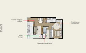 Apartamento com 2 Quartos à Venda, 50 m² em Vila Guarani (z Sul) - São Paulo