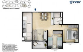 Apartamento com 2 Quartos à Venda, 55 m² em Anil - Rio De Janeiro