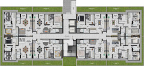 Apartamento com 2 Quartos à Venda, 53 m² em Santa Augusta - Criciúma