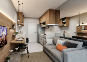 Apartamento com 1 Quarto à Venda, 27 m² em Vila Ema - São Paulo