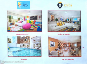 Apartamento com 2 Quartos à Venda, 46 m² em Parque São Vicente - São Vicente