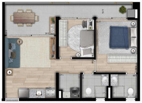 Apartamento com 2 Quartos à Venda, 62 m² em Sumarezinho - São Paulo