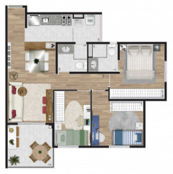 Apartamento com 2 Quartos à Venda, 48 m² em Vila Clementino - São Paulo