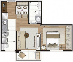 Apartamento com 3 Quartos à Venda, 68 m² em Brás - São Paulo