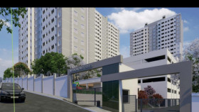 Apartamento com 2 Quartos à Venda ou Temporada, 43 m² em Vila Nossa Senhora das Vitórias - Mauá