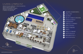 Apartamento com 2 Quartos à Venda, 65 m² em Guilhermina - Praia Grande