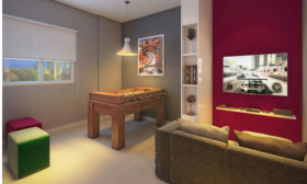 Apartamento com 2 Quartos à Venda, 50 m² em Parque São Vicente - São Vicente