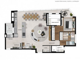 Apartamento com 4 Quartos à Venda, 115 m² em Vila Osasco - Osasco