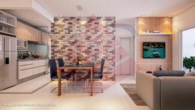 Apartamento com 2 Quartos à Venda, 46 m² em Parque São Vicente - São Vicente