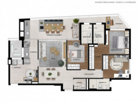 Apartamento com 4 Quartos à Venda, 115 m² em Vila Osasco - Osasco