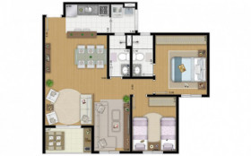 Apartamento com 3 Quartos à Venda, 71 m² em Vila Nambi - Jundiaí