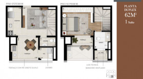 Apartamento com 1 Quarto à Venda, 62 m² em Jardim América - São Paulo