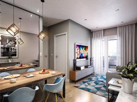 Apartamento com 2 Quartos à Venda,  em Vila Tibiriçá - Santo André
