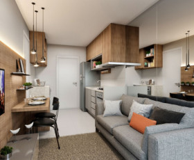 Apartamento com 1 Quarto à Venda, 27 m² em Vila Ema - São Paulo