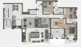 Apartamento com 3 Quartos à Venda, 120 m² em Paraíso - São Paulo