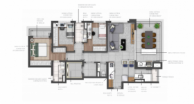 Apartamento com 3 Quartos à Venda, 152 m²em Vila Mariana - São Paulo