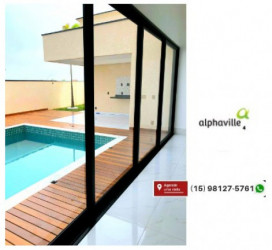 Casa de Condomínio com 3 Quartos à Venda, 310 m² em Alphaville Nova Esplanada - Votorantim