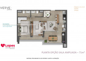Apartamento com 2 Quartos à Venda, 71 m² em Pinheiros - São Paulo