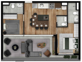Apartamento com 3 Quartos à Venda, 88 m² em Cerqueira César - São Paulo