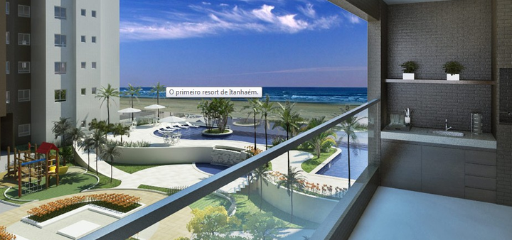 Imagem do condomínio Condomínio Resort Itanhaem - Centro - Itanhaém - SP