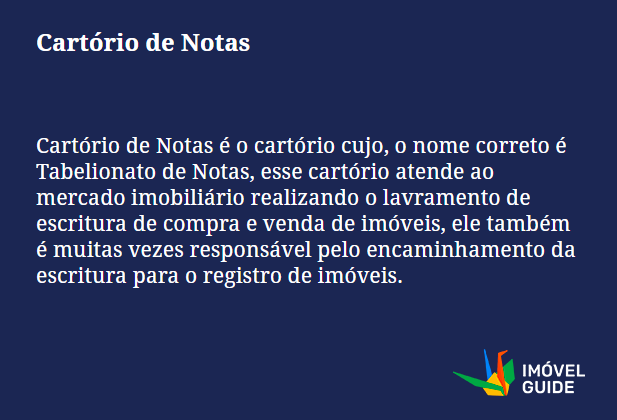 Cartório de Notas