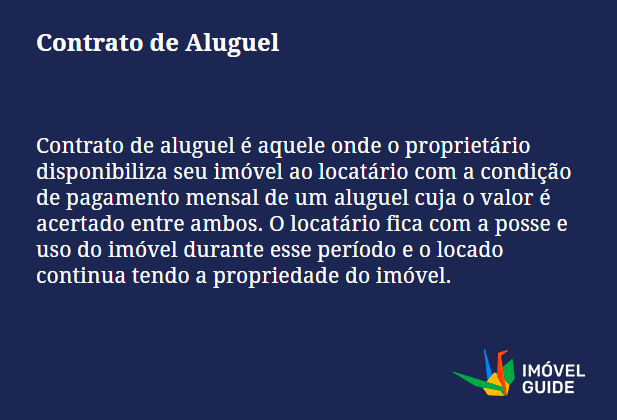 Contrato de Aluguel