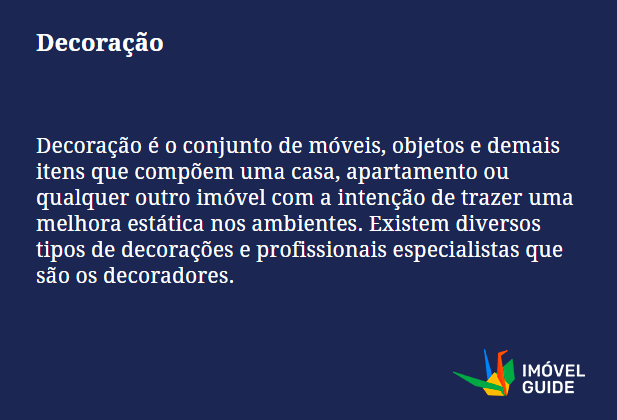Decoração