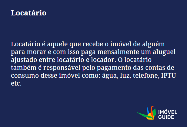 Locatário