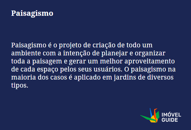 Paisagismo