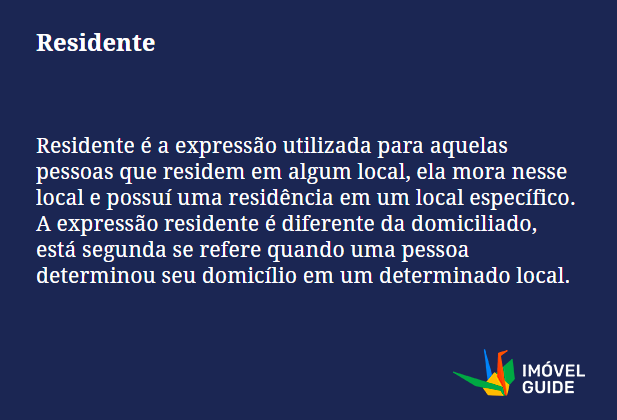 Residente
